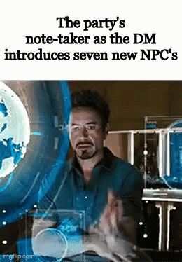 Inkless Notes GIF integration feature showing how to add animated GIFs to your campaign notes